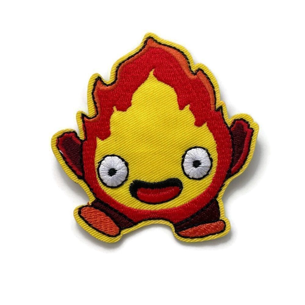 Calcifer Embroidered Patch
